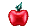 Red Apple Foil Balloon, 27in