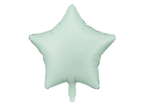 Green Star Foil Balloon, 19in