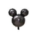 Black Mickey Mouse head foil balloon for Disney birthday from Parte Haus party supply store in Bethesda MD