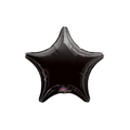 Black star foil balloon with shiny finish for birthday from Parte Haus party supply store in Bethesda MD