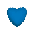 Blue heart foil balloon for wedding or birthday from Parte Haus party supply store in Bethesda MD