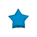 Blue star foil balloon with shiny finish for birthday celebration from Parte Haus party supply store in Bethesda MD