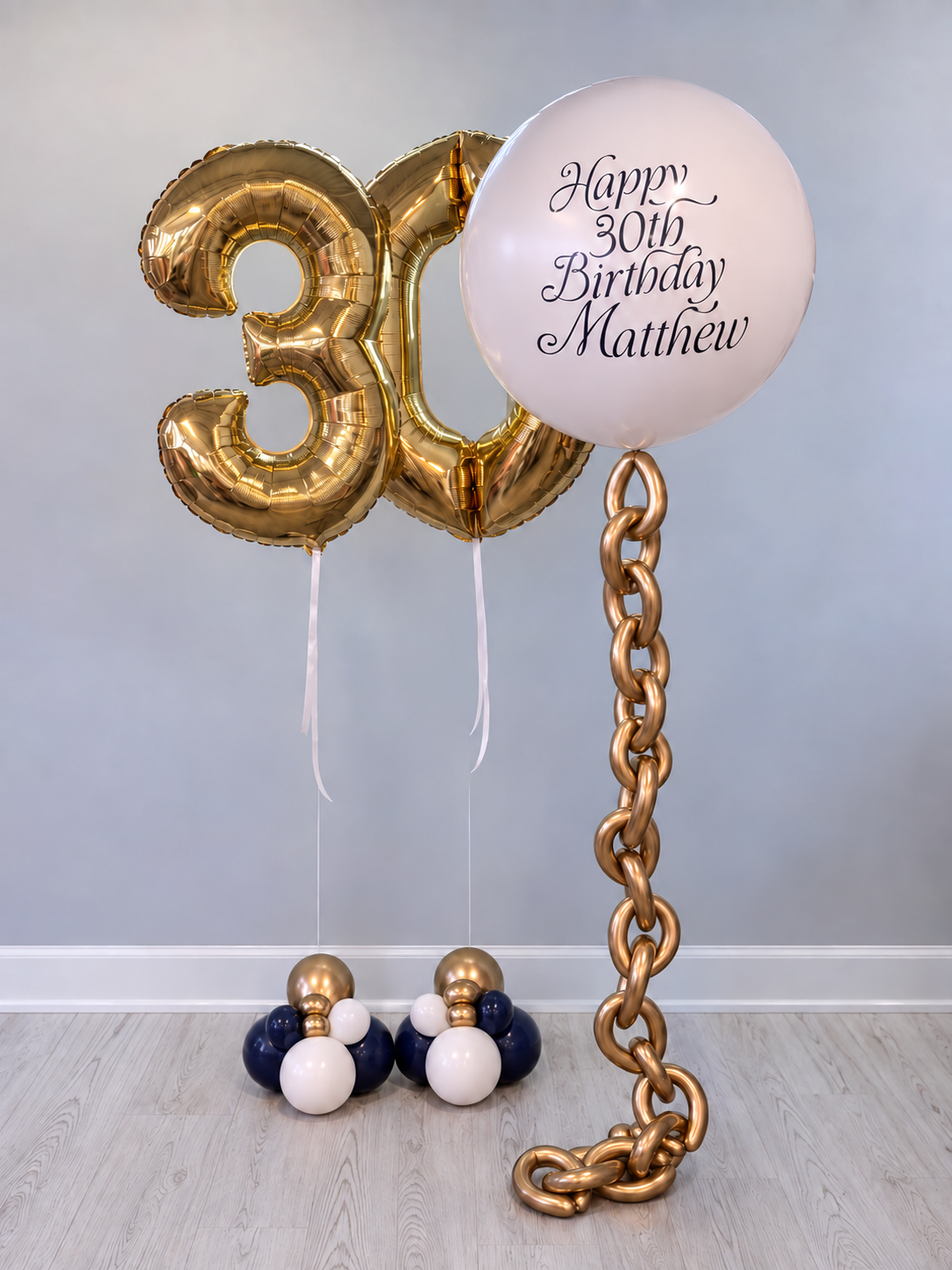 Nautical Birthday Ballon Bundle