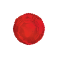 Cherry red round foil balloon shiny finish birthday celebration from Parte Haus party supply store in Bethesda MD