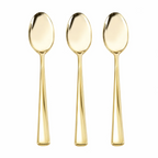 Classic Gold Reusable Spoons | 20 Pieces