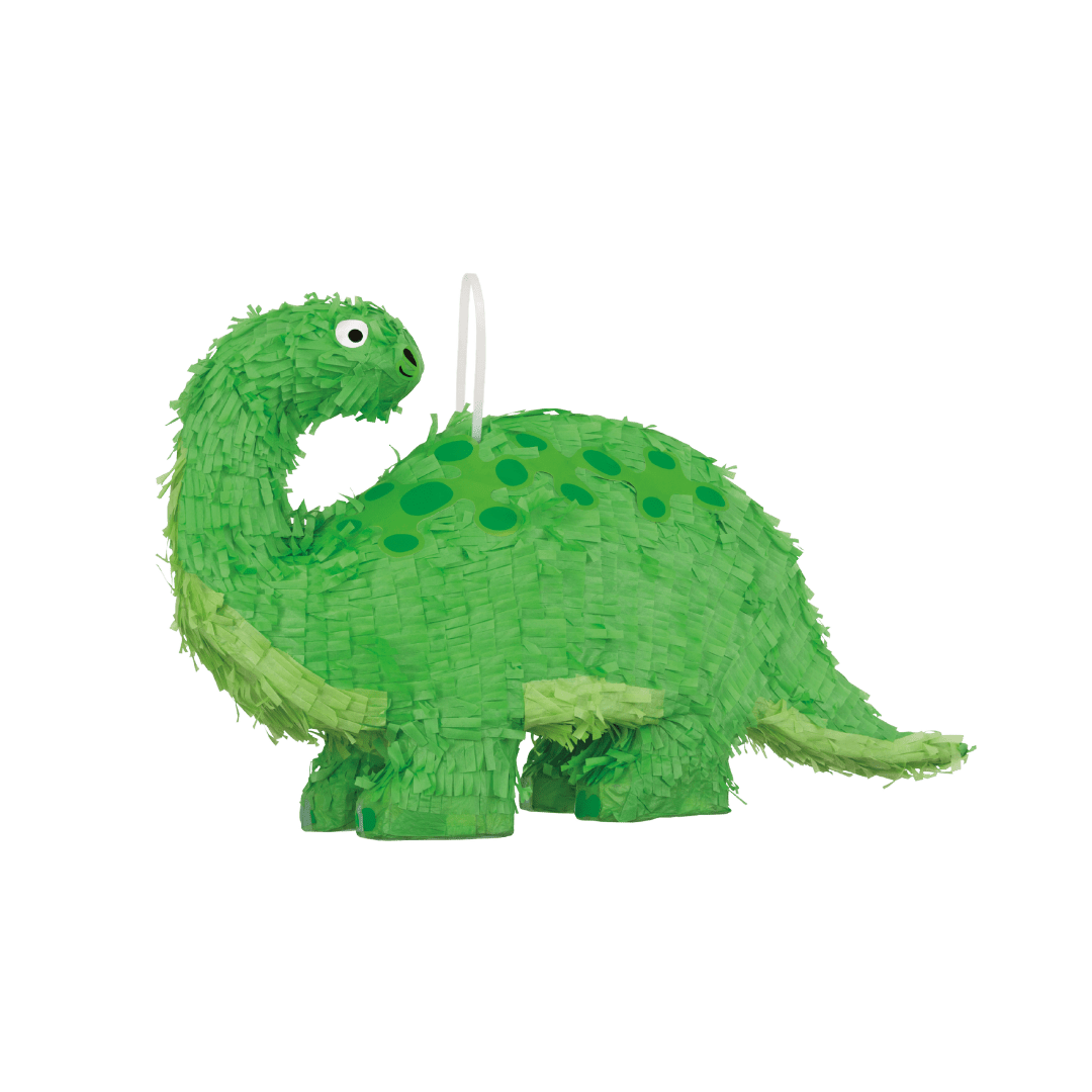 Blue and Green Dinosaur Mini Piñata -17" x 6"x 12"