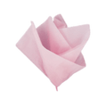 light pink tissue paper napkin folded for wedding from Parte Haus party supply store in Bethesda Maryland