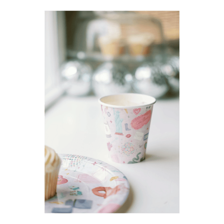 Light Purple Taylor Swift Paper Cups