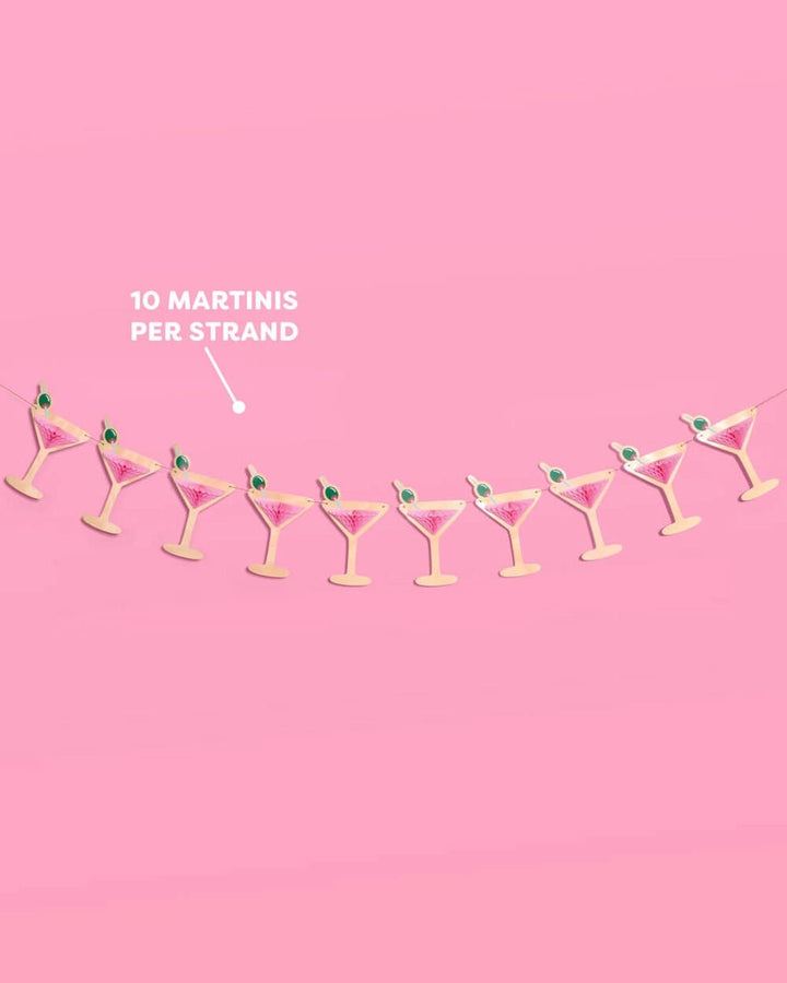 Pink Martini Banner - 3D Paper Banner