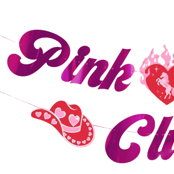 Pink Pony Club Banner