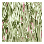 Sage green fringe backdrop shiny streamers decoration for birthday from Parte Haus party supply store in Bethesda MD
