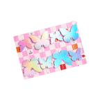 Pastel butterfly garland iridescent decoration birthday theme from Parte Haus party supply store in Bethesda MD