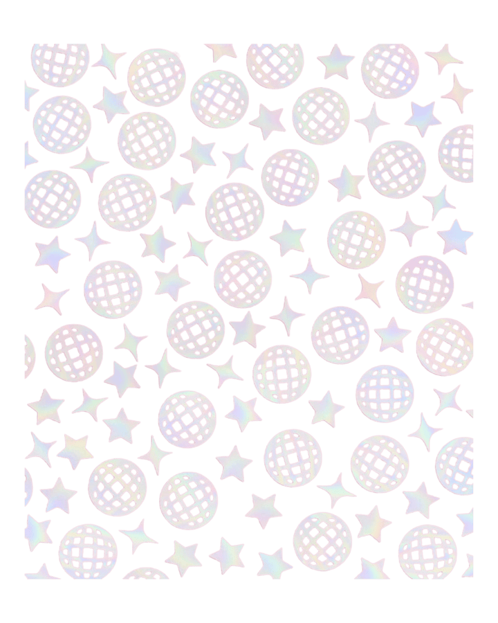 Iridescent Foil Disco Ball Confetti Party Popper