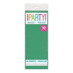 Green tissue paper pack for birthday theme from Parte Haus party supply store in Bethesda Maryland