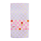Iridescent checkered tissue paper for gift wrapping celebration from Parte Haus party supply store in Bethesda MD
