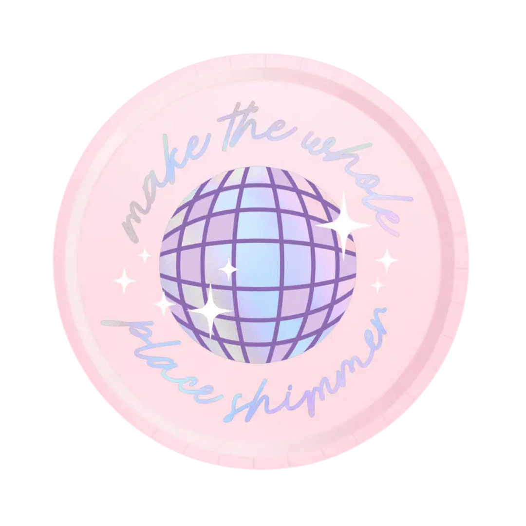 Pink Taylor Swift Era Large Dinner Plates