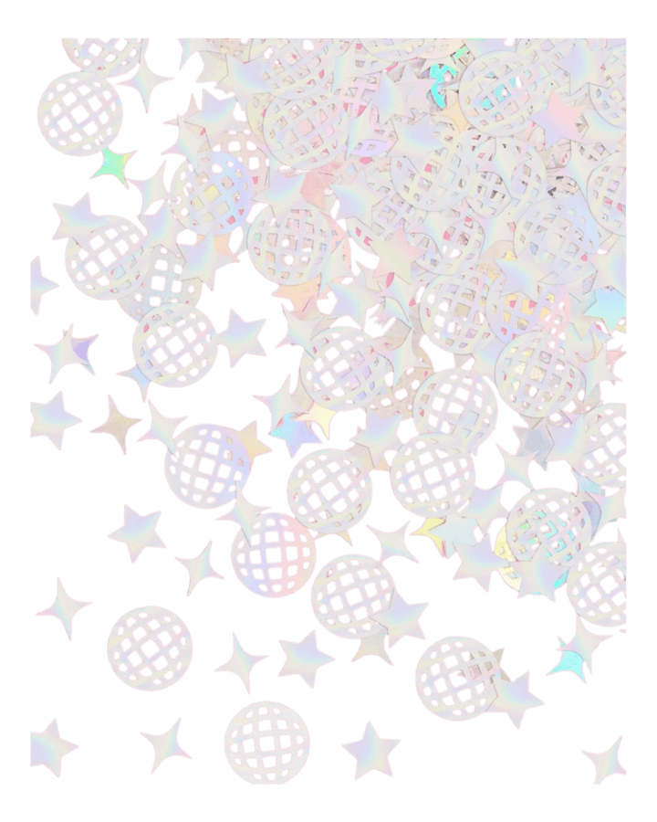 Iridescent Foil Disco Ball Confetti Party Popper