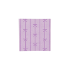 Lavender napkin with bow pattern birthday theme from Parte Haus party supply store in Bethesda MD