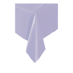Light purple table cover rectangle for birthday theme from Parte Haus party supply store in Bethesda Maryland