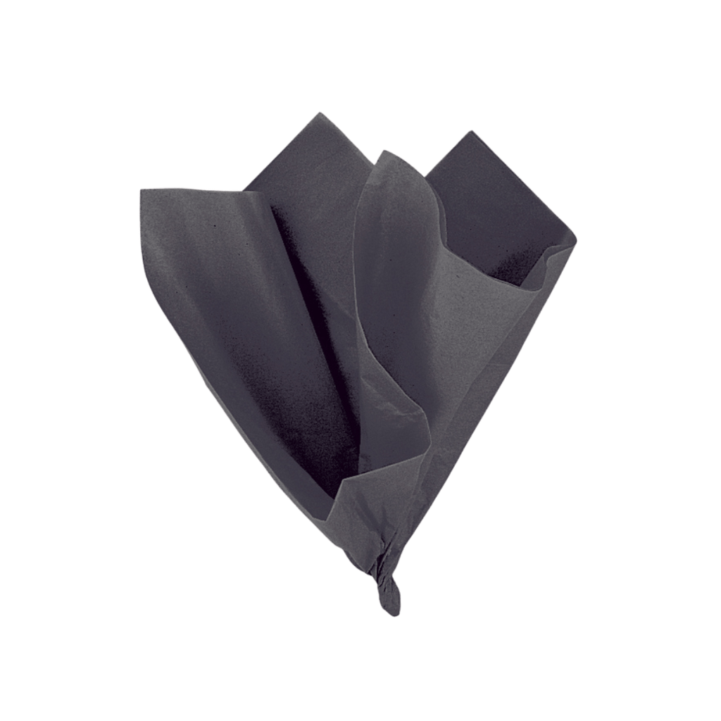 Black tissue paper elegant display from Parte Haus party supply store in Bethesda MD