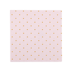 Pink cocktail napkin with gold polka dots classic celebration from Parte Haus party supply store in Bethesda MD