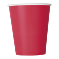 Red cup paper party cup with white rim for celebration from Parte Haus party supply store in Bethesda Maryland