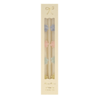 Pastel flower candle set elegant floral birthday decor from Parte Haus party supply store in Bethesda MD