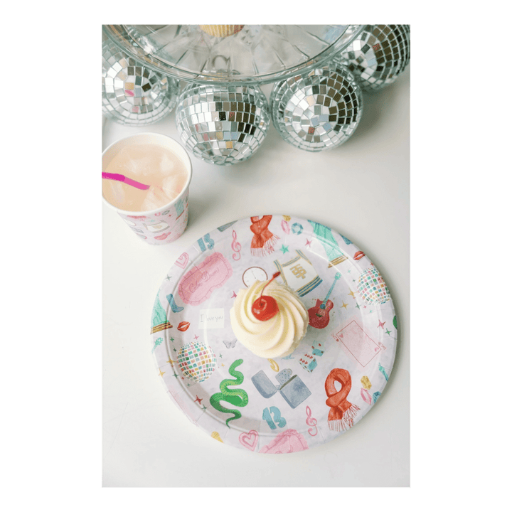 Light Purple Taylor Swift Large Dinner Plates