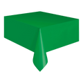 Green table cover solid rectangular tablecloth birthday from Parte Haus party supply store in Bethesda MD