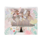 Pastel fairy cupcake kit with flower accents fairy birthday from Parte Haus party supply store in Bethesda Maryland