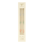 Cream pastel bow candles boxed birthday decor from Parte Haus party supply store in Bethesda MD.