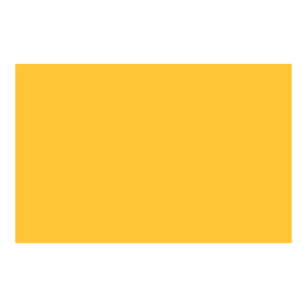 Yellow rectangle decoration for celebration from Parte Haus party supply store in Bethesda Maryland.