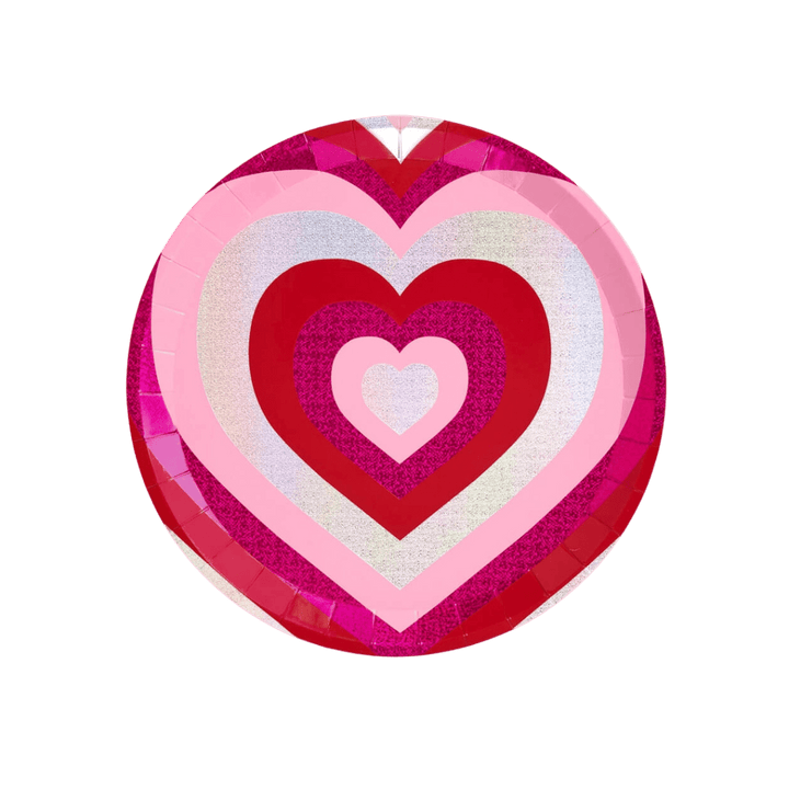 Pink Pony Club Birthday Large Dinner Plates