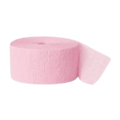 Light pink crepe paper streamer roll for birthdays from Parte Haus party supply store in Bethesda MD