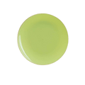 light green plate plain design for celebration from Parte Haus party supply store in Bethesda Maryland