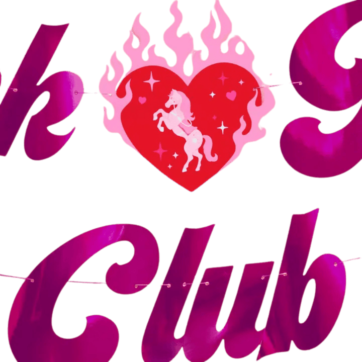 Pink Pony Club Banner