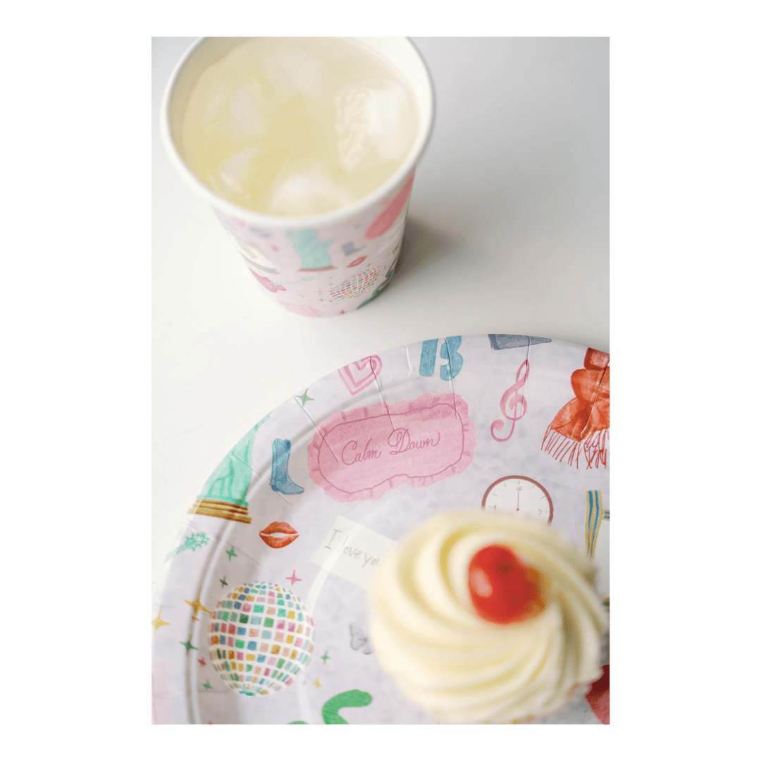 Light Purple Taylor Swift Large Dinner Plates