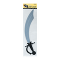 Grey pirate sword toy with black handle for pirate party theme from Parte Haus party supply store in Bethesda MD