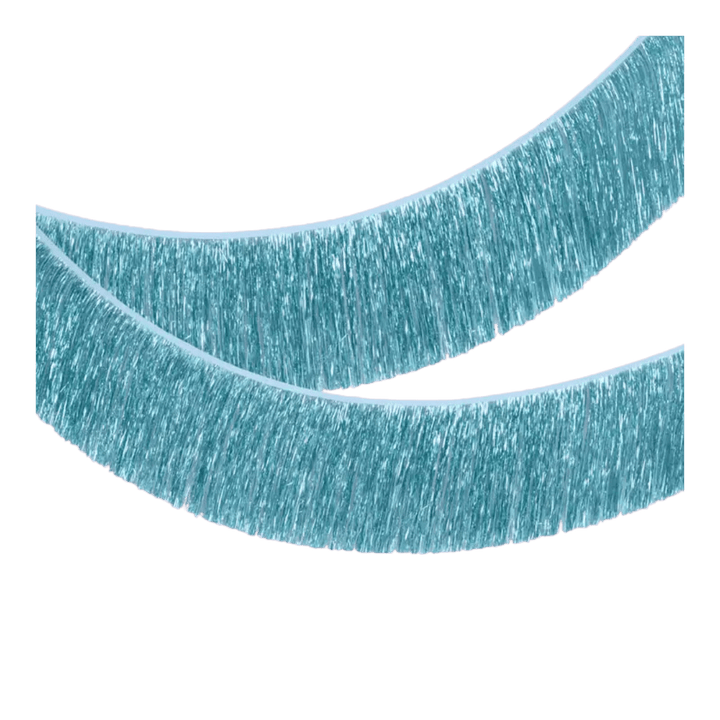 Blue Fringe Foil Banner