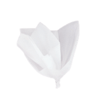 White napkin neatly folded for any occasion from Parte Haus party supply store in Bethesda MD