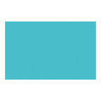 Blue rectangular backdrop custom decoration for any occasion from Parte Haus party supply store in Bethesda MD.