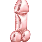 Rose gold balloon novelty shape for bachelorette from Parte Haus party supply store in Bethesda MD