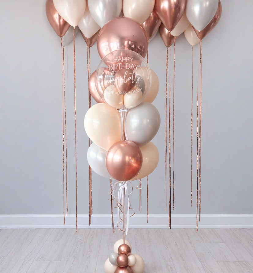 Custom Balloon Bundle with Ceiling Balloons