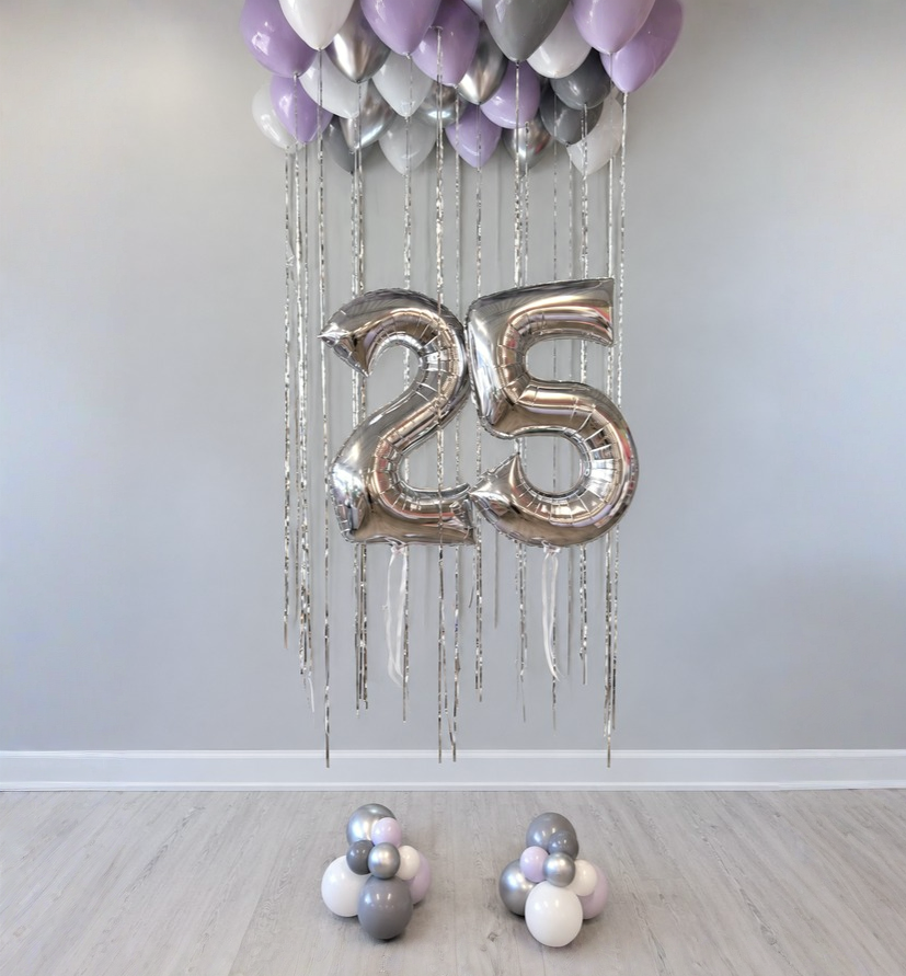 Floating Balloons & Number Bundle