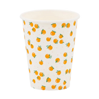 Orange Party Paper Cups