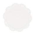 White Broderie Anglaise Lace Plates - 2 sizes
