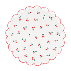 Cherry Pattern Plates - 2 sizes