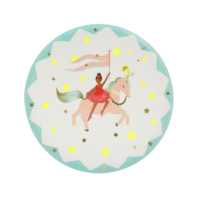 Circus Plates - 2 sizes