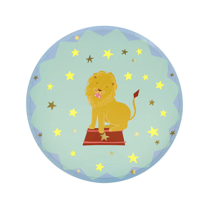 Circus Plates - 2 sizes