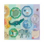 Green Sea Foam Plates - 2 sizes